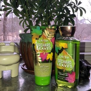 CRISP ORCHID LEAVES— BODY SCRUB AND SHOWER GEL